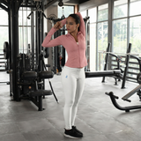 AYSOSE MotionEase™ SculptFit Zip Jacket – Women’s Quick-Dry Running & Pilates Layer